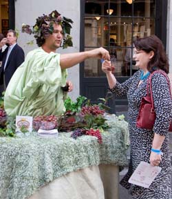 Enjoying the Royal Street Stroll