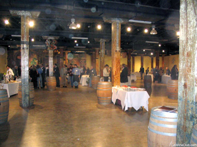 The Foundry provided a spacious venue for the tasting.